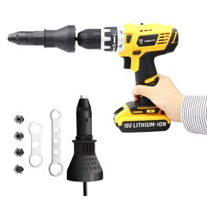 Riveteuse professionnel pour perceuse, Adaptateur de riveteuse électrique