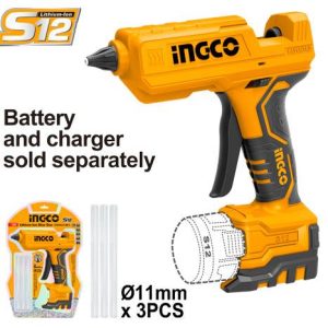 Pistolet à colle 12V Batterie chargeur non inclus