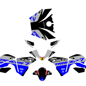 Kit déco Yamaha Tracer 700 – Factory Bleu
