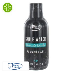 DENTISMILE Bain de Bouche au Charbon Actif Menthe - 300ml
