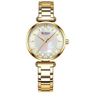 Curren Montres pour Femmes Nouvelle Mode Montre À Quartz avec Bracelet En Acier Inoxydable Mince avec sa boite et carte de garantie