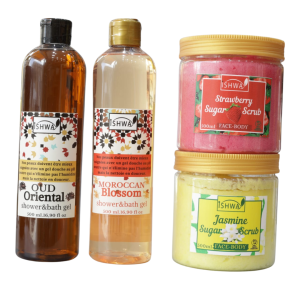 Pack Santé & Nature – Soin Douche et Gommage à l’Argan