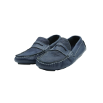 Mocassins Hommes en cuir Bleu