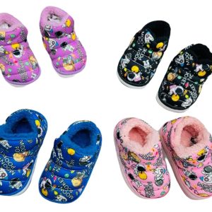 Pantoufles Enfants Chaud Doux Fermé