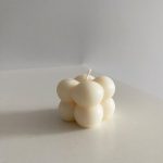 Mini Bougie Bubble Fabriquée à la Main