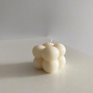 Mini Bougie Bubble Fabriquée à la Main