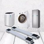 Support de réfrigérateur réglable pour machine à laver, réfrigérateur et congélateur