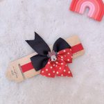 Serre-tête Minnie mouse bébé : douceur et féminité