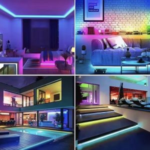 Néon corde lumière 5 mètre LED bande Flexible IP67 Strip Flexible 220v Étanche Lumière Décorative