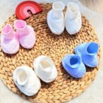 Chaussons Bébé 100% Coton – Douceur et Chaleur pour les Petits Pieds
