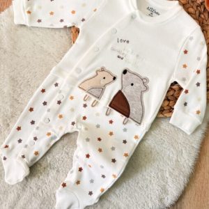 Grenouillère ourson bébé extra confort