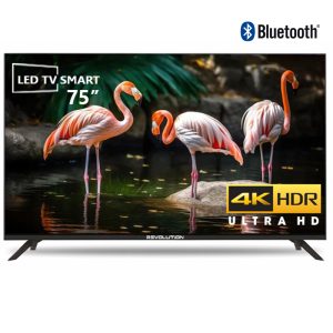 Télévision 75 Revolution Galaxy 4K Smart Tv + Récepteur intégré + TNT