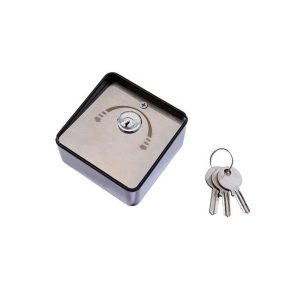Contacteur à Clé pour Ouverture Automatique de Portail - Sélecteur à 3 touches