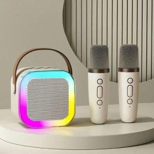 K12 Karaoke Baff Haut-Parleur, Bluetooth Avec Micro, USB, carte mémoire, Jack
