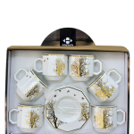 Tasse à café avec sous tasse