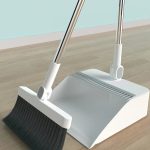 Ensemble d’essuie-poussière pliable – Balai rotatif 180° & pelle rabattable