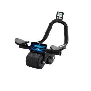 Roue Abdominale à Rebond Automatique - Équipement d’Entraînement pour Homme et Femme