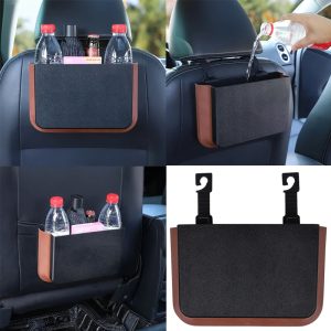 Poubelle de voiture pliable portable étanche.