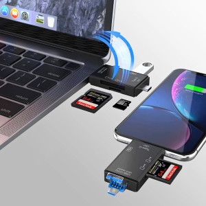 Lecteur de Cartes Mémoire 6 en 1