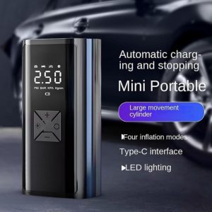 Gonfleur de Pneus avec Préréglage de Pression Automatique