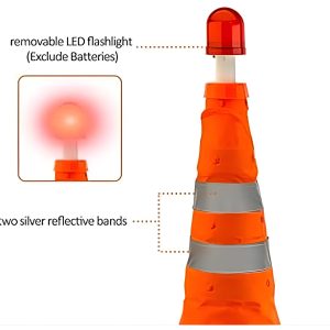 Cônes de Signalisation Pliables Avec LED مخاريط مرورية قابلة للطي