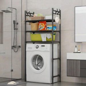 Rack de Rangement Multi-Niveaux – Optimisez l’Espace dans votre Salle de Bain