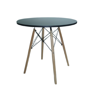 Table Salle à Manger Style Scandinave Noir