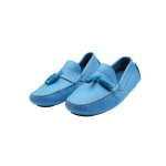 Mocassins Hommes en cuir  Bleu ciel