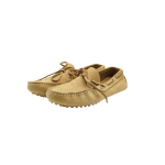 Mocassins Hommes en Daim Jaune Moutard