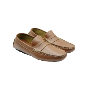 Mocassins Hommes en cuir Marron