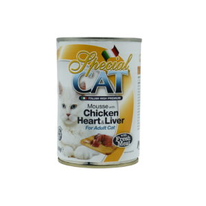 Mousse au Cœur de Poulet et Foie  – SPECIAL CAT