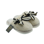 Élégantes pantoufles chaudes en peluche