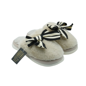 Élégantes pantoufles chaudes en peluche