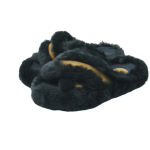 Pantoufles sandale pour femmes à brides croisées