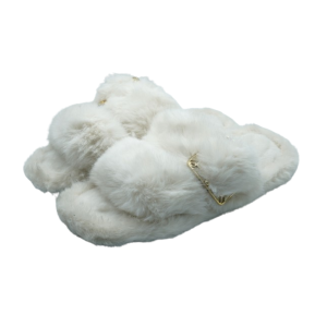 Pantoufles sandale pour femmes en fourrure