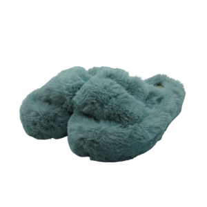 Pantoufles sandale pour femmes en fourrure