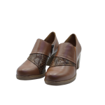 Bottines casual chic avec détail texturé