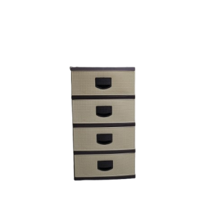 Meuble de rangement plastique avec 4 tiroirs
