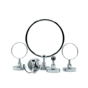 Ensemble d'Accessoires Pour Salle De Bain 6 Pièces Pcs Support Mural Outil Toilette Porte Serviette