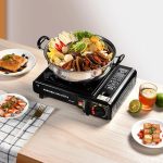 Réchaud à gaz portatif Portable, Brûleur à réchaud de camping à gaz