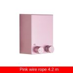 Corde à linge invisible rétractable