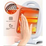 E.GENIAL Chauffage Electrique - 800W - Chauffage silencieux et Rapide - Chauffage quartz