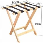 Porte-bagages, support de valise pliable