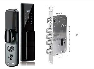 Serrure de Porte Intelligente Wi-Fi TUYA DI-T07B