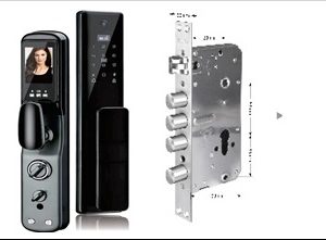 SERRURE DE PORTE INTELLIGENTE Wi-Fi AVEC ECRAN