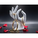 Ensemble de 3 Bracelets Cartier (Love, Clou, Clash) & Bague en Acier Inoxydable