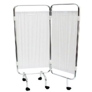 PARAVENT INOX 2 VOLETS