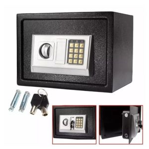 Generic Coffre-Fort Numérique - 35 x 25 x 25 cm - Noir