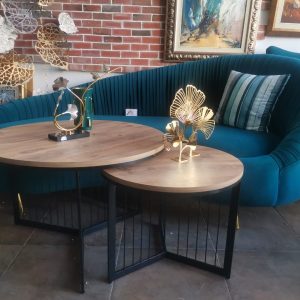 Mobilier de salon à domicile Canapé d′amour en velours vert moderne de luxe pour location d′événements de mariage et de fête 2 places pour fête