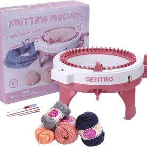 Machine à Tricoter 48 Aiguilles - Idéale pour Accessoires DIY